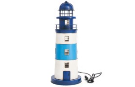 Farol com luz