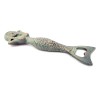 Mermaid-shaped bottle opener, simulating antique