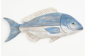 peixe de madeira