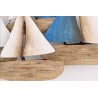 Decoración pared barcos
