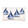 Sailboats cushion
