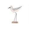 Miniature of a sea bird made of wood and very realistic