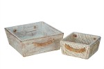 2 Holzkörbe
