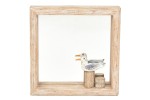 Wooden mirror