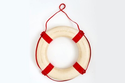Red life ring