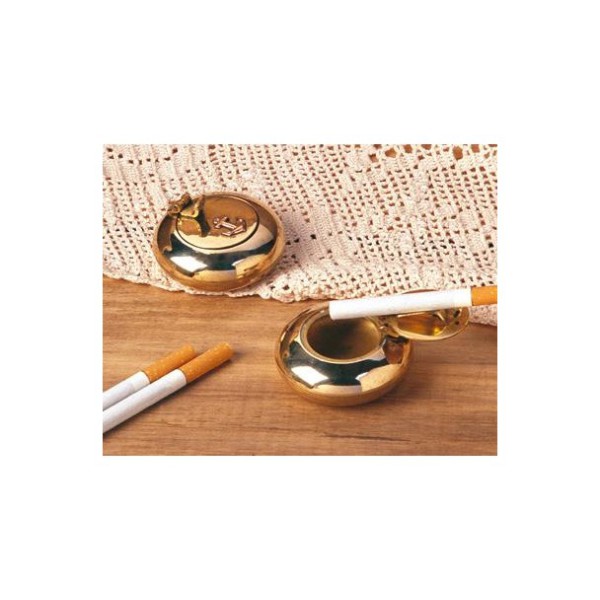 Brass ashtray