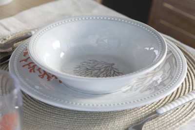 Set 6 Piatti profondi MARE CORAL
