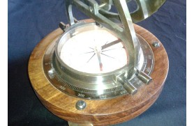 Brass theodolite