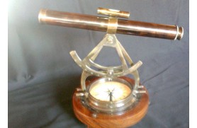 Brass theodolite