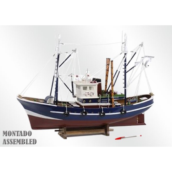 Reproduction tuna fishing boat, fishing decoration