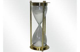 Sand Brass Clock