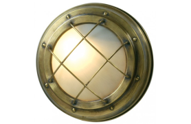 Round wall light