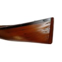 Boat for wall-hanging on wood varnished