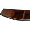 Boat for wall-hanging on wood varnished