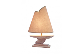 Segelboot -Lampe