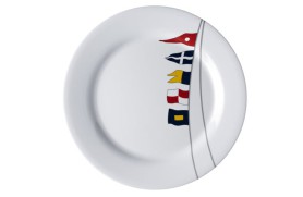 Set 6 Assiette plate  REGATA