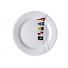 Flacher Teller REGATA Segler und maritimes Geschenk