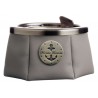Grey ashtray  WINDPROOF for lovers of boats.