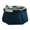 Cendrer per a vaixells o zones amb vent, de color blau marí. De venda online aqui.