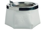 White Ashtray WINDPROOF for lovers of boats.