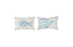 Couple Fish Cushions