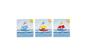 12 Magnets sailboat picture