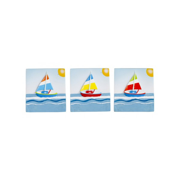 12 Magnets sailboat picture