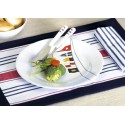 Set 6 Flat dish REGATA