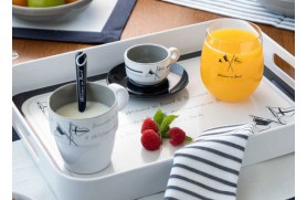 Set 6 Tazas de café WELCOME ONBOARD