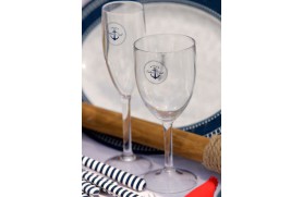 Set 6 Champagne glass SAILOR SOUL