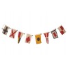 8 Flag Garland, high quality and original.