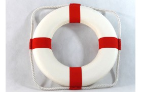 DECORATIVE RED LIFEBUOY