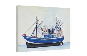 Painting "Fishing" Ship