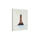 Painting lighthouse "La Vieille"