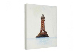 Painting lighthouse "La Vieille"