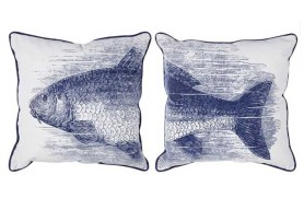 Couple Coussins de poissons