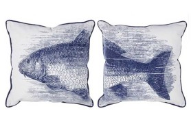 Couple Fish cushions