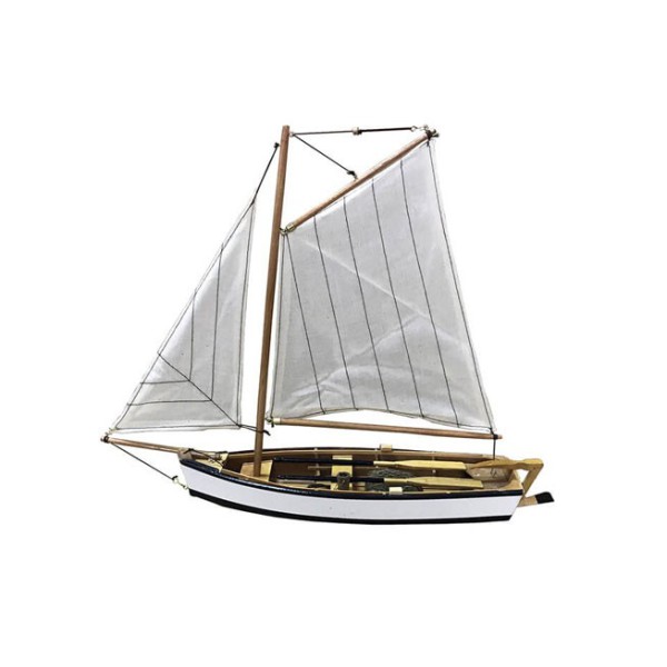 Boat Nautical Ship Model Schooner Wooden Sailing Ocean Business Gift Office Deco 