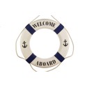 FLOATER BLUE STRIPE "Welcome onboard