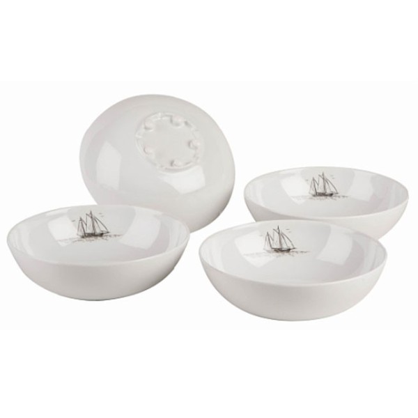 Set 4  Bowl Classic Line Sails