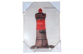 Painting lighthouse "Pierres Noires"