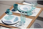 Set 6 Prato raso HARMONY Mare