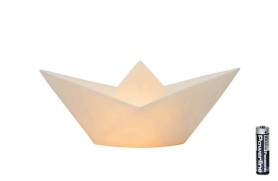 Lâmpada barquinho de papel