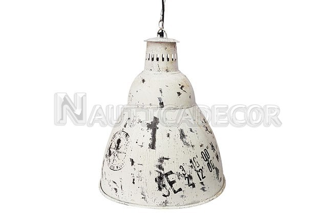 Weiße Deckenleuchte