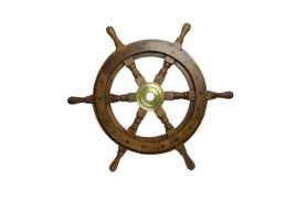 DECORATIVE SHIP'S WHEEL 45 CM