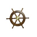 DECORATIVE SHIP'S WHEEL 90 CM