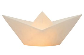 Lâmpada barquinho de papel
