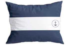 2 almofadas "Flags" azul