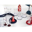 Set 12 Stackable glass REGATA