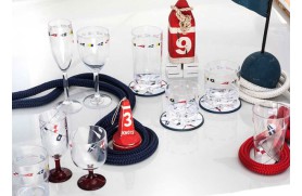 Set 12 Stackable glass REGATA